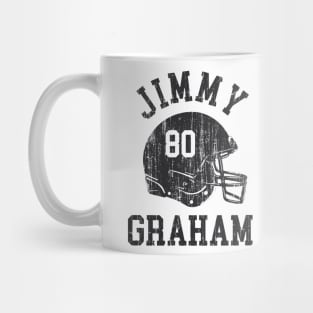 Jimmy Graham New Orleans Helmet Font Mug